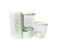 Sharplace Lavadora de ropa interior, lavadora de brochas de maquillaje, mini portátil automática para ropa de dormitorio, interior de artículos pequeños, Verde