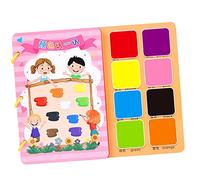 Sharplace Libro de Actividades, Juguetes Educativos Sensoriales, Actividades de Aprendizaje, Preescolar, Carpeta de Actividades para Niños, Estilo f