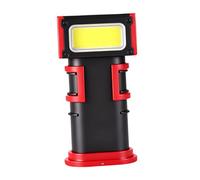 Sharplace Luz de Trabajo LED Portátil Recargable con Lámpara de Mano Base Giratoria Pp Pantalla Función de Monitoreo Adecuada para Reparación de Vehículos