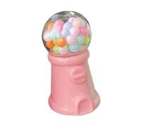 Sharplace Máquina Expendedora de Dulces en Miniatura, Mini Receptor de Dulces, Mini Dispensador de Dulces, Mini Accesorios para El Hogar para Decoración de Escr, Rosa