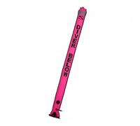 Sharplace Marcador de Superficie para Buceo con Tubo Inflable de Diversa Nylon 210D TPU Interior Acero Inoxidable Sellado por Válvula Única Adecuado para, Rosa Fluorescente, 1.2m 15cm