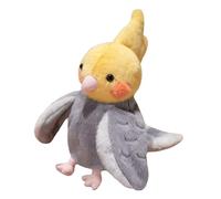 Sharplace Marionetas de Mano de Loro para Niños Y Niñas, Adorables Y Suaves, de 20 Cm, para Historias en Preescolar, Amarillo Y Gris