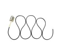 Sharplace Micrófono Colgante Retro, Juguete de Imitación para Juegos de Simulación, Decoración, Micrófono Mediano Vintage, Accesorio de Fotografía para Cumpleañ, Oro