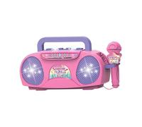Sharplace Micrófono Infantil, Máquina de, Mini Altavoz, Juguete de Desarrollo Multiusos para Niños en Edad Preescolar, Actividades Al Aire Libre Y en Ca, Rosa