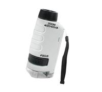 Sharplace Mini Microscopio Portátil, Microscopio de Bolsillo con Brazo de 60-120x Y Luz, Blanco
