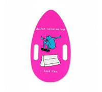Sharplace Mini Skateboard Deck Tabla para Patinaje Tabla Compacta Tabla en Forma de Lágrima de Arce con Cortes de Mano y Montaje, Gato Azul Sucio, 44 Cm X 25 Cm