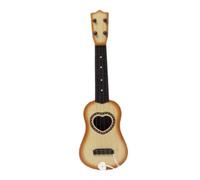 Sharplace Mini Ukelele Infantil, Guitarra Clásica, Juguete Educativo para Niños Y Niñas de 3 años en Adelante, Ideal para Fiestas Y Preescolares, color madera