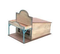 Sharplace Miniatura Edificio Maqueta Modelo Ciudad en Madera para Adultos Paisaje Escénico DIY Arquitectura Montable Diorama Miniatura Adecuado para, Hospital