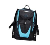 Sharplace Mochila para Patines con Costuras Reforzadas Múltiples Bolsillos Material Fácil de Limpiar Correa para el Hombro Ajustable Adecuada para Niños y, Azul pequeño