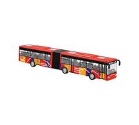 Sharplace Modelo de Autobús de Tránsito de Simulación, Autobús de Aleación con Mecanismo de Retroceso, Artículos de Colección para Fiestas, Juguete de Autobús a, Rojo