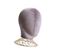 Sharplace Modelo de Cabeza de Maniquí,Cabeza de Modelo de Exhibición de Peluca con Base,Cabezal de Exhibición de Sombrero Multifuncional,Soporte de Peluca para