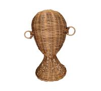 Sharplace Modelo de Mannequin Model Modelo de visualización de pelucas, cabezal de peluca, soporte de estante de sombrero y soporte de pelucas, soporte de, CafÉ