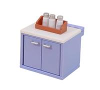 Sharplace Muebles para Casa de Muñecas a Escala 1:12. Miniatura de Muebles Realistas. Modelo de Mostrador en Miniatura para Decoración de Modelo, Mesa del Tanque de Sal