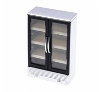Sharplace Nevera Miniatura con Doble Hoja Refrigerador Colección con Estans Inriores Pequeño, Sin