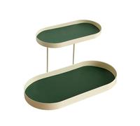 Sharplace Organizador de Mostrador para Maquillaje Y Cuidado de La Piel. Estante Organizador Multiusos Resistente de 2 Niveles para Almacenamiento de Cosméticos, Style D, Individual