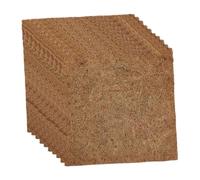 Sharplace Paquete de 10 Almohadillas para de Gallinas, Almohadillas para Cajas Nido, Tapetes para Casas de Mascotas, Accesorios Resistentes a Rayones, Fác, 25cmx25cm