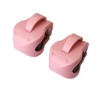 Sharplace Paquete de 2 Clips para Cañas de Pescar, Correas para Sujetar Cañas de Pescar, Agarre Compacto Y Antideslizante, Multifuncional para Almacenamiento en, Rosa