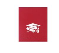 Sharplace Paquete de 2 Tarjetas de Felicitación 3D para Graduación, Esculturas de Papel Hechas a Mano, Piezas Especiales, Ideales para Regalar a O en, 3 piezas