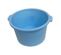 Sharplace Pedicura de baño Pedicura Tazón lateral Regalos para padres resistente en el hogar Uso del pie Pedicura de baño Pedicura de remojo Funcionario, Azul