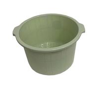 Sharplace Pedicura de baño Pedicura Tazón lateral Regalos para padres resistente en el hogar Uso del pie Pedicura de baño Pedicura de remojo Funcionario, Verde