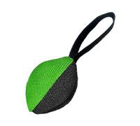 Sharplace Pelota de Tirar para Perros, Juguete Portátil Y Cómodo para Entrenar Mordidas, Juego Interactivo para Juegos, Entretenimiento Individual, Persecución, Verde Negro