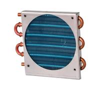 Sharplace Pequeño Enfriador de Condensador para Sistemas de Refrigeración de Refrigeradores Y Congeladores, Intercambiador de de Enfriador de Aire Robusto