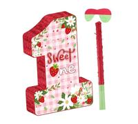 Sharplace Piñata de números para Fiesta, vacío con Varilla, máscara de Ojos, Accesorio para Fiesta, Festival, niños, niñas, Fiestas navideñas