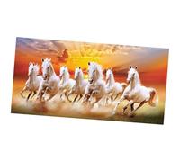 Sharplace Pintura de de Caballo, Obra de Arte Sin Marco, Artesanía, Arte de Pared, Impresión en Tela para Sofá, Fondo, Dormitorio, Sala de Estar, Decora, Style a 80x40cm