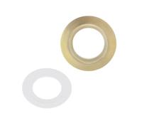 Sharplace Placa adaptadora para botón de inodoro en tamaños de 38 mm a 48 mm y hasta 58 mm, Oro