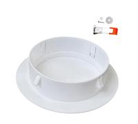 Sharplace Placa de Cubierta de Techo, Panel Decorativo Empotrado Compacto para Pared, Embellecedor de Orificio para Luz Descendente, para Cocina, Hogar, Sala de, Se Adapta a Modelos