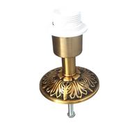 Sharplace Portalámparas de Mesa con Base Fija, Modificado, Instalable, Accesorio de Iluminación Creativo Fabricado a Partir de Piezas de Botellas de Cerámica, Style a