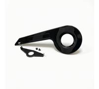 Sharplace Protector de Cadena de Bicicleta Cubrecadena Cubrecorona Guardia de Plato Material PP para Absorber Impactos y Desgaste, Negro, Estándar