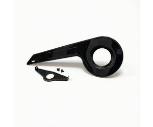 Sharplace Protector de Cadena de Bicicleta Cubrecadena Cubrecorona Guardia de Plato Material PP para Absorber Impactos y Desgaste, Negro, Estándar