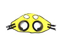 Sharplace Protector Ocular para Caballo Máscara Caballo Capucha Équina Cubierta Caballo con Aberturas Circulares para Ojos y Orejas de Poliéster Elástico y