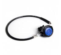 Sharplace Regulador de Buceo Etapa con Manejo Fácil Regulador Respiratorio Aparato de Regulador de Respaldo Cuerpo Resistente con Entrega de Gas Sensible y , Azul , Talla Única