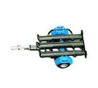 Sharplace Remolque de Motocicleta a Escala 1/64, Piezas de Juguete en Miniatura para Camión, Vehículo de Turismo, Viajes