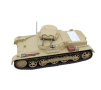 Sharplace Réplica de Vehículo Militar Tanque Maqueta Modelo Miniatura Fundido a Presión con Superficie Detallada Adecuado para Decoración de Oficina Hogar Vitrinas Colecciones de Tamaño1 43