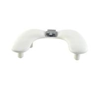 Sharplace Reposabrazos para uñas, almohada de mano, soporte para herramientas, soporte en forma de U, suministros profesionales, portátil, elegante, cojín suave, Blanco