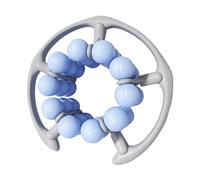 Sharplace Rodillo de Masaje para piernas con 30 Ruedas, práctico Soporte para piernas, Herramienta de Masaje de Fascia de Mano para Brazos y pantorrillas en, Azul