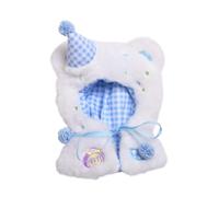 Sharplace Ropa de Muñeca Muñecas Prendas Prendas Vestidas a Las Muñecas de Niña Regalos de Niños Deliciosos Bricolaje Sin Muñecas para Muñecas de 15-17 Cm Muñec, Azul