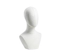 Sharplace Shop Window Dolls Head Velvet Manikin Head Modell Base Base Varias CHO HUT -STAND -STAND -SPORT PLACE para para PEDIDOS para AURIDOS de JEJEY, Blanco