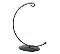 Sharplace Soporte de Exhibición de Adornos, Soporte para Pinceles de Caligrafía, Arte de Hierro, Soporte de Carillón de Viento Negro, Gancho Colgante para Colla, Estilo a, Individual