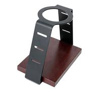 Sharplace Soporte para Máquina de Café Base Funcional Soporte Portátil para Café Filtro Accesorio Fabricado en Acero Carbono y Madera Adecuada para
