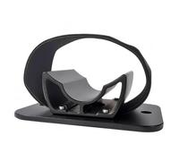 Sharplace Soporte para Rueda de Bicicleta con Montaje Trasero Base Metálica y Llavero Hexagonal 6mm Correa Incluida Adecuado para, Negro, Soporte De Rueda Trasera Fija para Coche