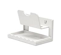 Sharplace Soporte para Tapas, Tabla de Cortar Y Bandeja para Cubiertos: para Montaje, Estante Multifuncional para Puertas de Armarios, Montaje en Pared O Encime, Blanco 1 Nivel, tal como se describe