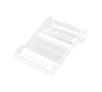 Sharplace Soporte para tijeras de peluquería, expositor de tijeras para cortar el pelo, resistente, organizador, profesional, almacenamiento de tijeras, Claro