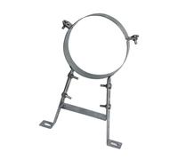 Sharplace Soporte para Tubo de Chimenea, Equipo para Chimenea, Accesorios para El Hogar, Distancia a La Pared de 30 Cm, Abrazadera para Tubo de Chimenea, Soport, para Tubo de 150 Mm