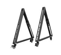 Sharplace Soporte para TV Móvil de Baja Altura, Soporte para Suelo para, Carro Rodante para TV con Rueda para LED, Exposiciones, Conferencias, Hogar, 32 Inch to 55 Inch