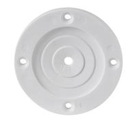 Sharplace Soporte Redondo para Caña de Pescar Anillo Compacto Protector de Orificio Guardia Versátil para Cañas Ahorra Espacio en Botes Material PVC Duradero, S 7.05cmx7.05cm