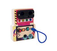 Sharplace Tablero de Actividades con Interruptor de Luz, Tablero Sensorial de Madera LED, Juguetes Educativos de Aprendizaje, Juguetes de Viaje, Tablero, patrón de Robot